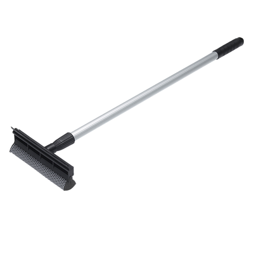Racleta cu burete si maner telescopic parbrize 710 mm, neagra, Vikan