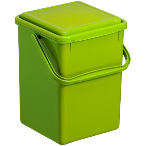 Cos gunoi menajer/organic Bio 9,7L, verde, Rothopro