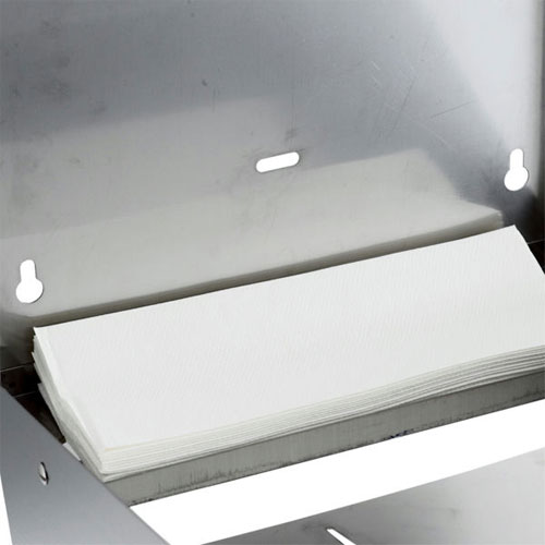 Dispenser prosoape maini pliate Brinox, AISI 430 satinat 200 sheets, Medial International