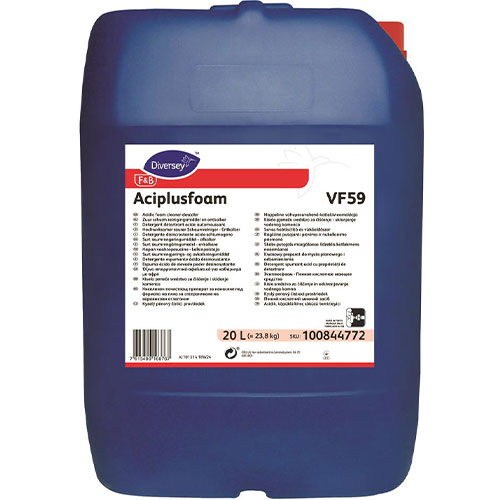 Aciplusfoam VF59 - Detergent spumant acid, 20L, Diversey