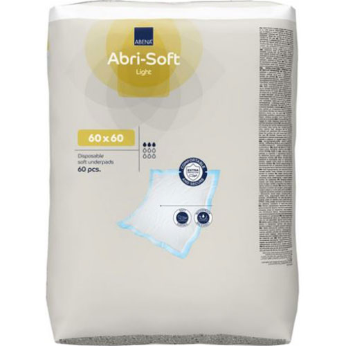 Aleze unica folosinta, 60x60 cm, Abri-Soft Eco, Abena