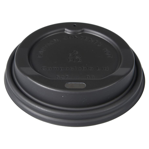 Capac biodegradabil pahar bauturi, Ø8cm, CPLA, Abena