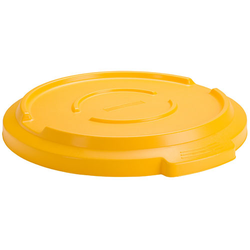 Capac pentru container mediu rotund Titan 85L, Rothopro, albastru galben 