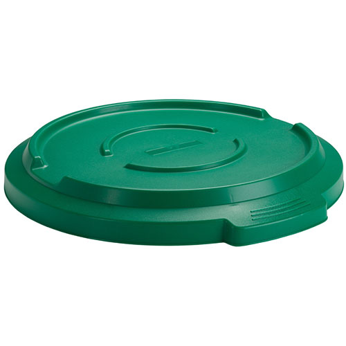 Capac pentru container mediu rotund Titan 85L, Rothopro, albastru verde 