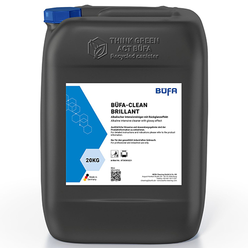 Agent de curatare cu efect de luciu, 20 Kg, Clean Brillant, Bufa