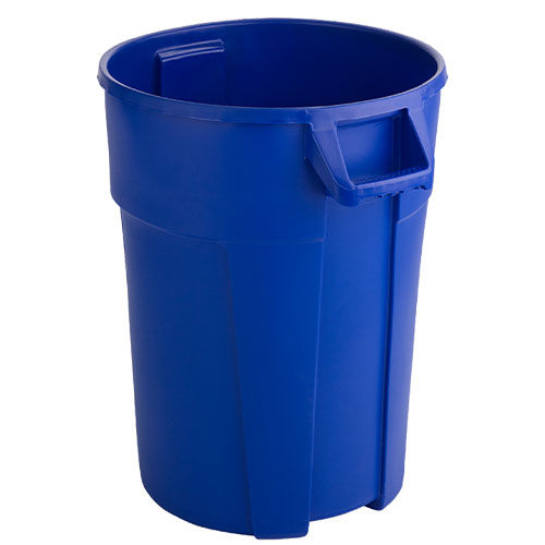 Container mare rotund Titan 120L, Rothopro, albastru