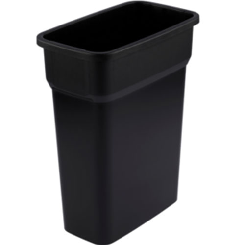 Container mediu colectare selectiva deseuri Selecto 55L, Rothopro, negru