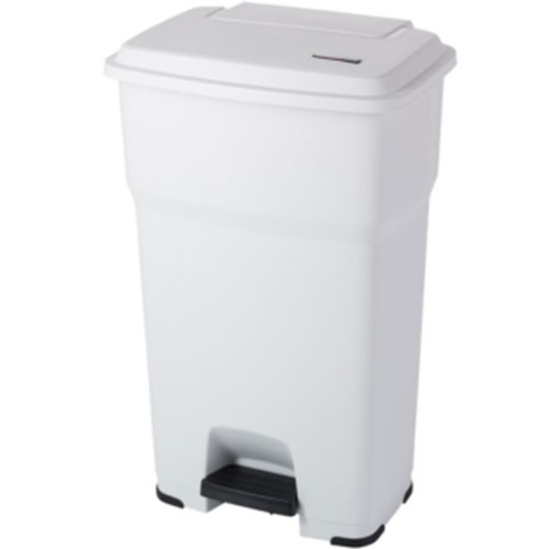 Cos gunoi cu pedala Hera, Rothopro 85L alb 
