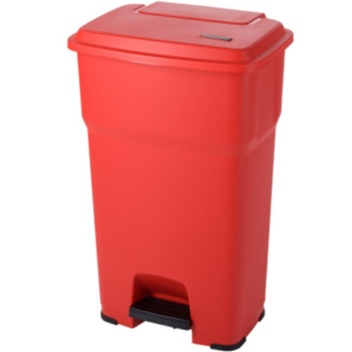Cos gunoi cu pedala Hera, Rothopro 85L rosu 