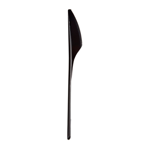 Cutit reutilizabil 18.7 cm, negru, Abena