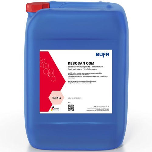 Detergent acid nespumant pentru aplicatii CIP, 23 kg, Debosan OSM, Bufa