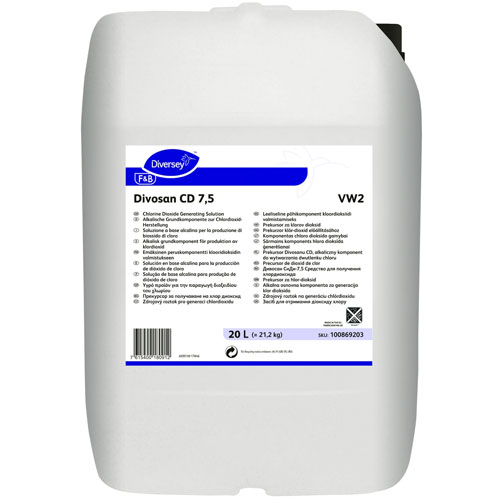 Dl Divosan CD 7,5 VW2  - Dezinfectant pemtru suprafețe, 20L, Diversey