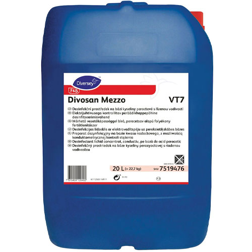 DI Divosan Mezzo VT7  - Dezinfectant pentru suprafete, 20L, Diversey