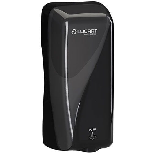 Dispenser sapun spuma Identity, 800 ml, Lucart, alb negru 