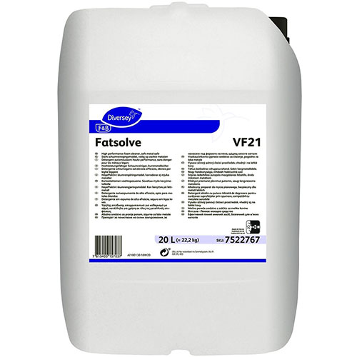 Fatsolve - Detergent degresant spumant alcalin, 20 L, Diversey
