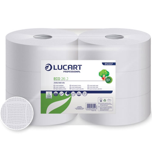 Hartie igienica rola maxi jumbo Eco 26J, Lucart