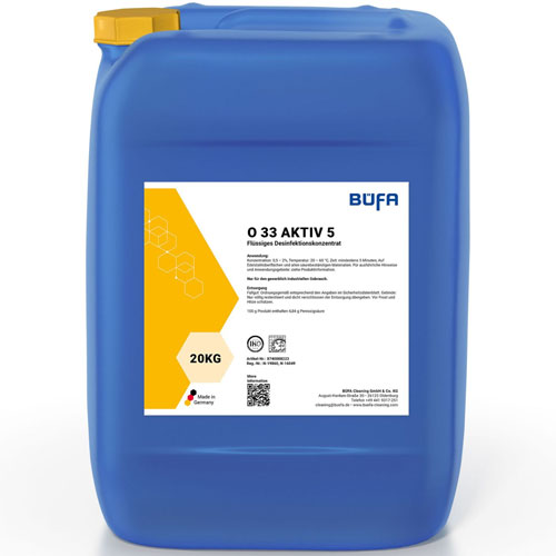 Dezinfectant suprafete, 20 Kg, O 33 Aktiv 5, Bufa