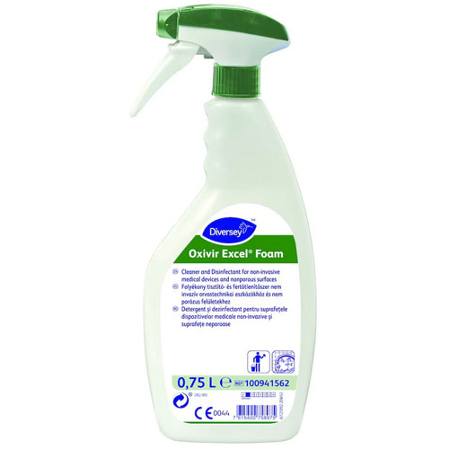 Oxivir Excel Foam - Dezinfectant pe baza de oxigen activ, 750 ml , Diversey