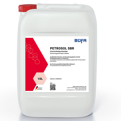 Agent concentrat pentru curatarea piscinelor, listat RK, 10L, Petrosol SBR , Bufa