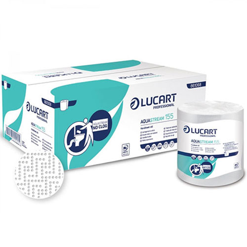 Prosoape de maini din hartie, rola autocut, Aquastream 155, Lucart