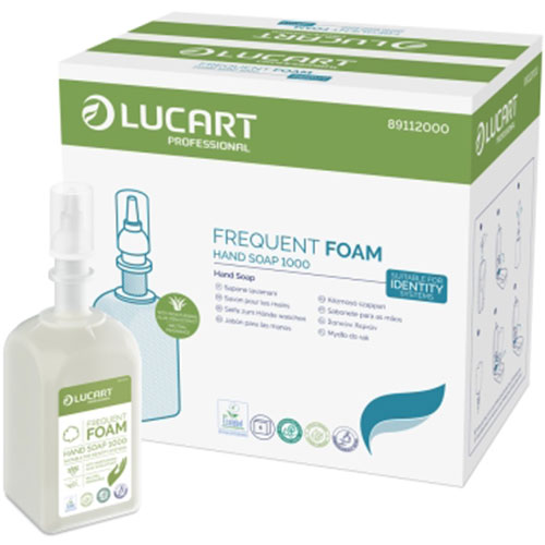 Rezerva sapun spuma utilizare frecventa, 1000 ml, Lucart