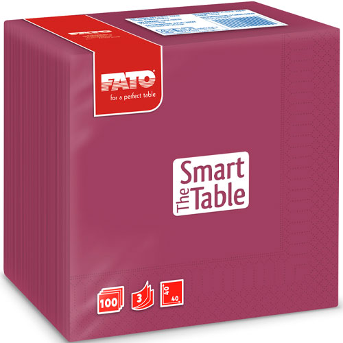 Servetele 40x40 cm 3 straturi, Smart Table, Fato