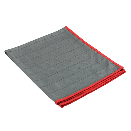 Set lavete microfibra Carbon 40 x 50 cm 5 buc/set, gri/ De Witte rosu 