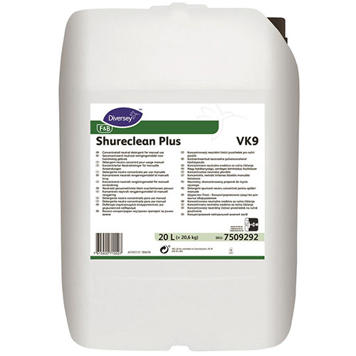 Shureclean Plus - Detergent spumant neutru, 20 L, Diversey