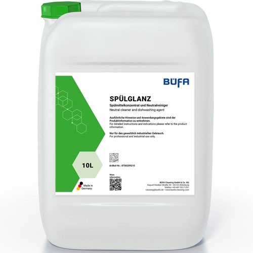 Spulglanz - Detergent manual de vase lichid, 10L, Bufa