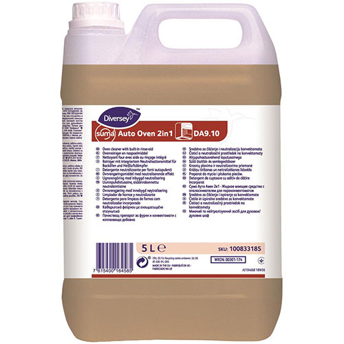 Suma Auto Oven 2 in 1 - Detergent pentru cuptoare cu auto-curatare, 5L, Diversey