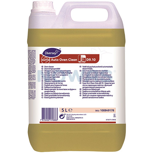 Suma Auto Oven Clean - Detergent decapant pentru cuptoare cu auto-curatare, 5L, Diversey