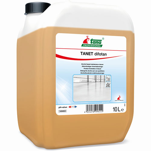 Detergent pentru suprafete pe baza de alcool 10L, Tanet Difotan, Tana Professional