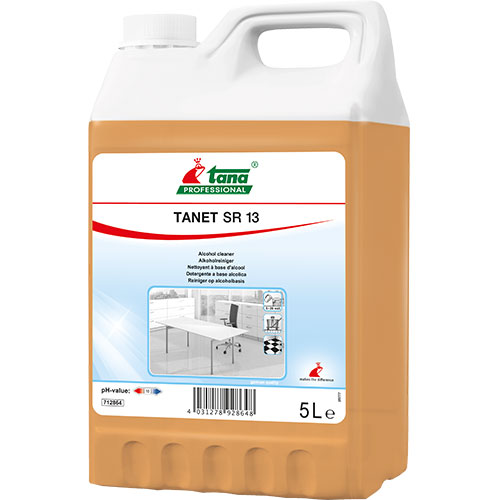 Detergent pentru suprafete pe baza de alcool 5L, Tanet SR 13, Tana Professional