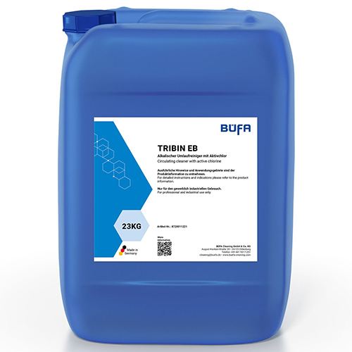Detergent alcalin clorinat nespumant, 23 kg,Tribin Eb,  Bufa