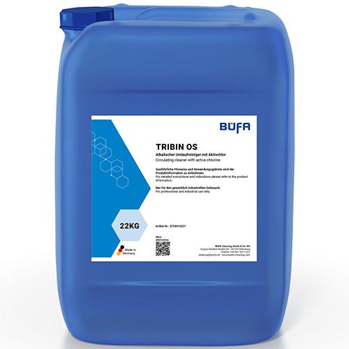 Detergent alcalin clorinat nespumant, 22 kg, Tribin OS, Bufa