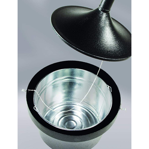 Scrumiera Aladdin 16.1 L, neagra, Rubbermaid
