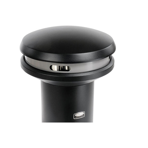 Scrumiera Infinity - High Capacity, metal, Rubbermaid