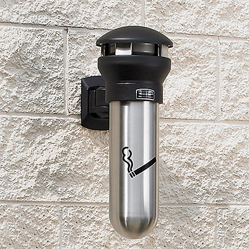 Scrumiera Infinity - Wall Mount, inox/metal, Rubbermaid