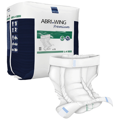 Scutece cu banda,4100 ml, L4, Abri-Wing Premium, Abena