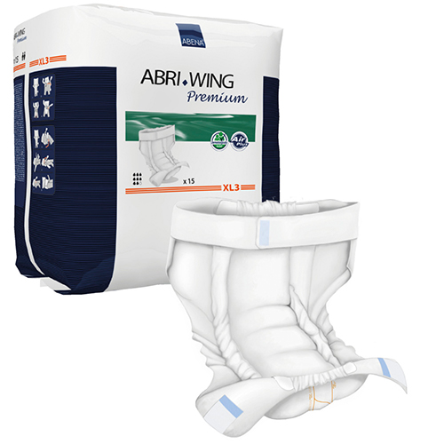 Scutece cu banda, 4100 ml, XL3, Abri-Wing Premium, Abena