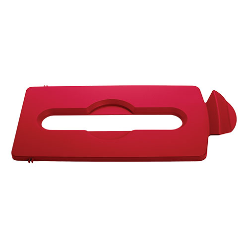 SJRS - Capac deseuri hartie, Rubbermaid, albastru rosu 
