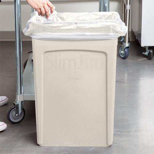 Container Slim Jim cu canale de ventilare 87 L, Rubbermaid
