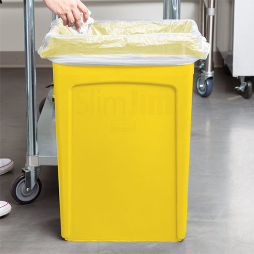 Container Slim Jim cu canale de ventilare 87 L, Rubbermaid