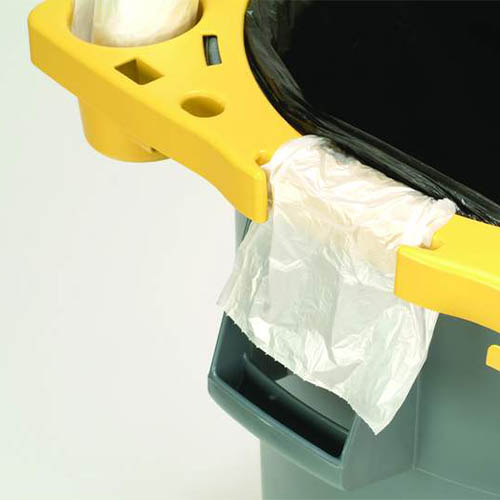 Suport accesorii container Brute 166.5 L, galben, Rubbermaid