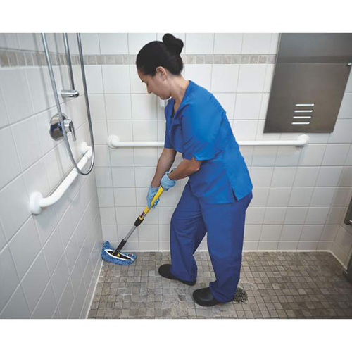Suport flexibil Hygen-Flexi Frame 28 cm, negru/galben, Rubbermaid
