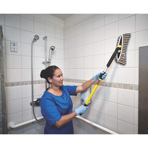 Suport flexibil Hygen-Flexi Frame 28 cm, negru/galben, Rubbermaid
