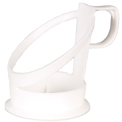 Suport pahar bauturi calde 6.8cm, Ø5.9cm, alb, Abena