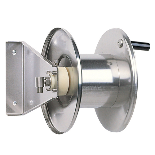Tambur cu actionare manuala din inox pentru furtun 20 m, AVM9000 400, Ramex