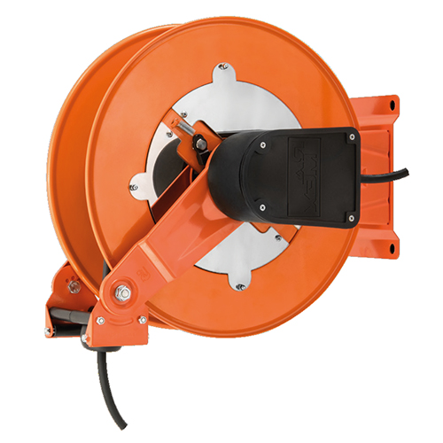 Tambur retractabil din inox pentru cablu 30m, 230V, Ramex chr 2330 - inox aisi 304