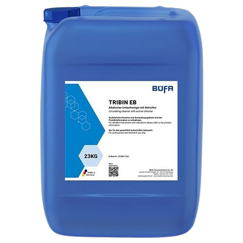 Detergent alcalin clorinat nespumant, 23 kg,Tribin Eb,  Bufa